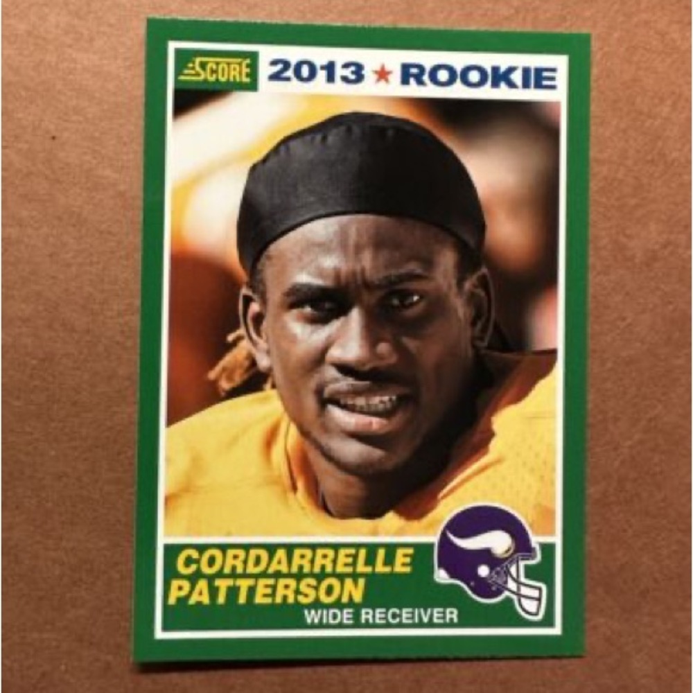 Cordarrelle Patterson Score NFL Football Rookie Card #351 Mint